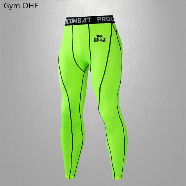 Mallas Deporte Hombre Yoga Men Sports Running Tights Gym Fitness Cycling  Base Trousers Training Compression Short