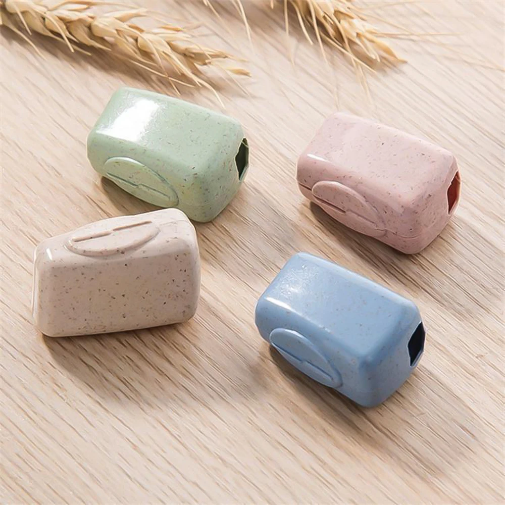 4Pcs/set Mini Toothbrush Head Cover Portable Tooth Brush Holder Cap Outdoor Travel Household Bathroom Organizer Accessories toothbrush holder,toothbrush covers