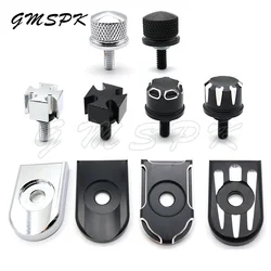 Motorcycle Rear Fender Seat Bolt Screw Nut Tab Kit Mount Knob Cover Fit for Harley Sportster XL Dyna Bob Softail Touring Glide