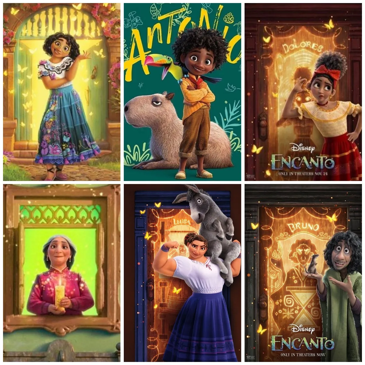 Disney Diamond Painting Cartoon Movie Enanto Magic House 5D Diy Diamond Mosaic Ricamo Punto Croce Kit Art Home Decor Gift