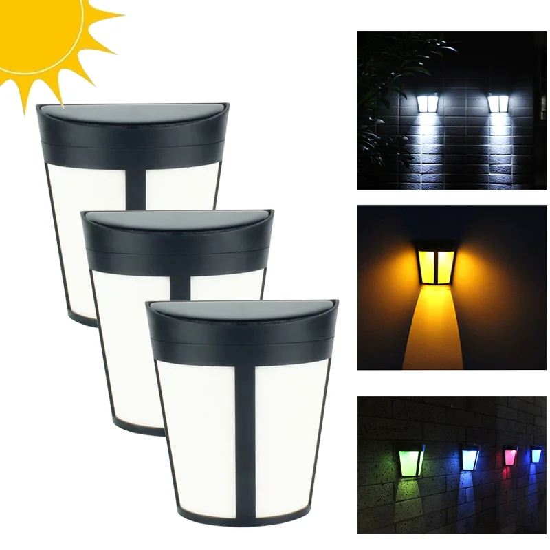 

Outdoor Solar Light Led Waterproof Solar Wall Light Courtyard Fence Garden Decoration Night Induction Landscape Decorative Light