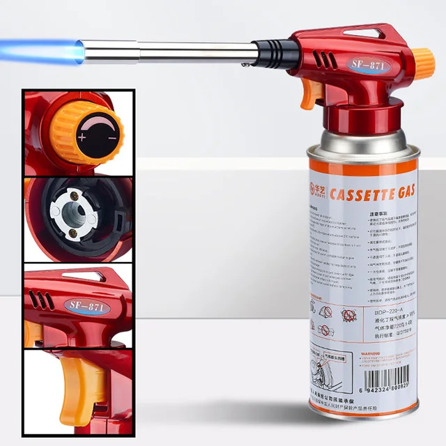 Adjustable Butane Cooking Torch 2