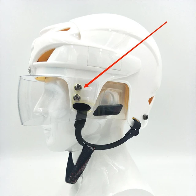 Hockey Helmet Visor Screws Accessories Washers Nuts Replacement Durable  Safety Maintenance Repair Kit Back up Hardwares