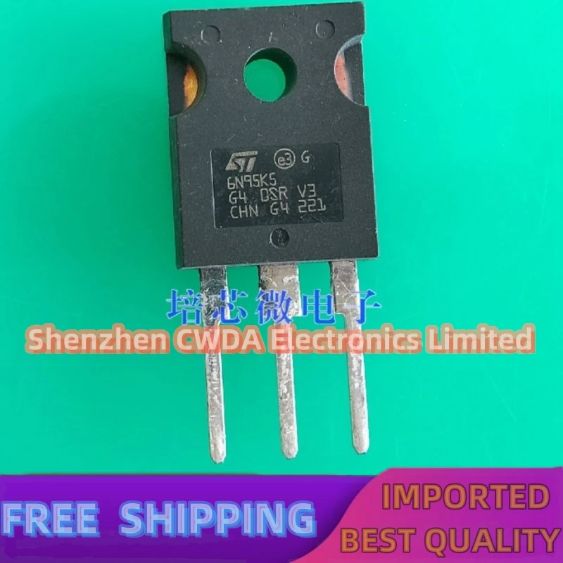 

10 шт.-20 шт. STW6N95K5 6N95K5 TO-247 6A/950V в наличии может быть куплен