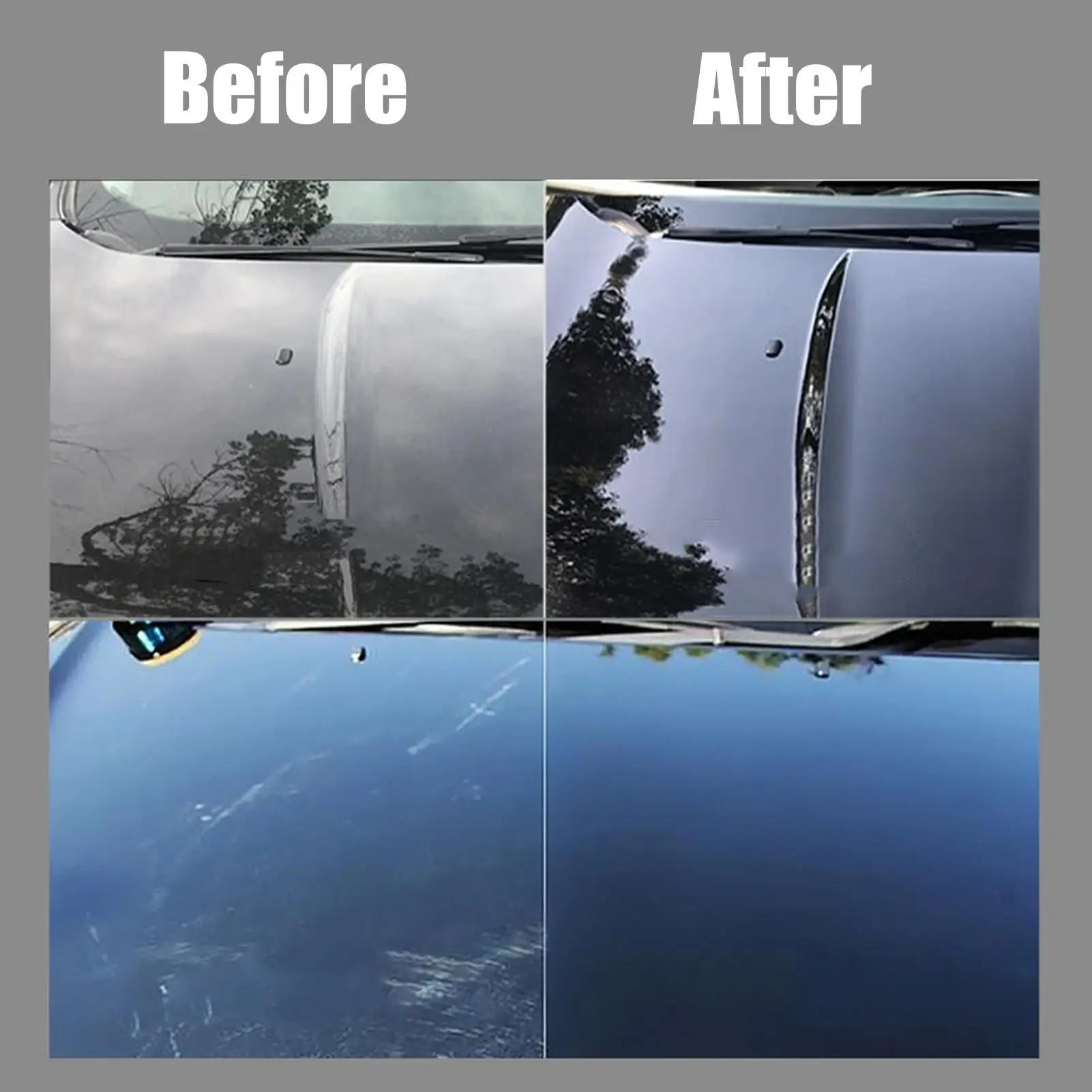 Coating Spray for Vehicles Car Scratch Wax Coating Spray 500ml Quick Effect Scratch Wax Polish Waterless Wash Oil Film Glass