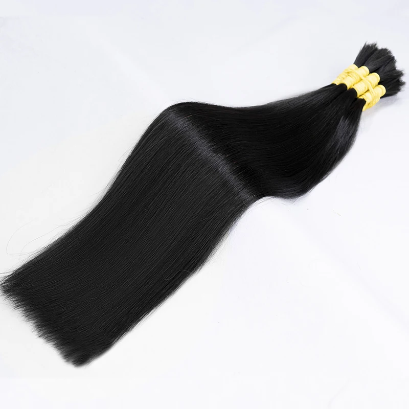 Human Hair Bulk Braiding Hair Natural Human No Weft Unprocessed Vietnamese Extensions Bulk