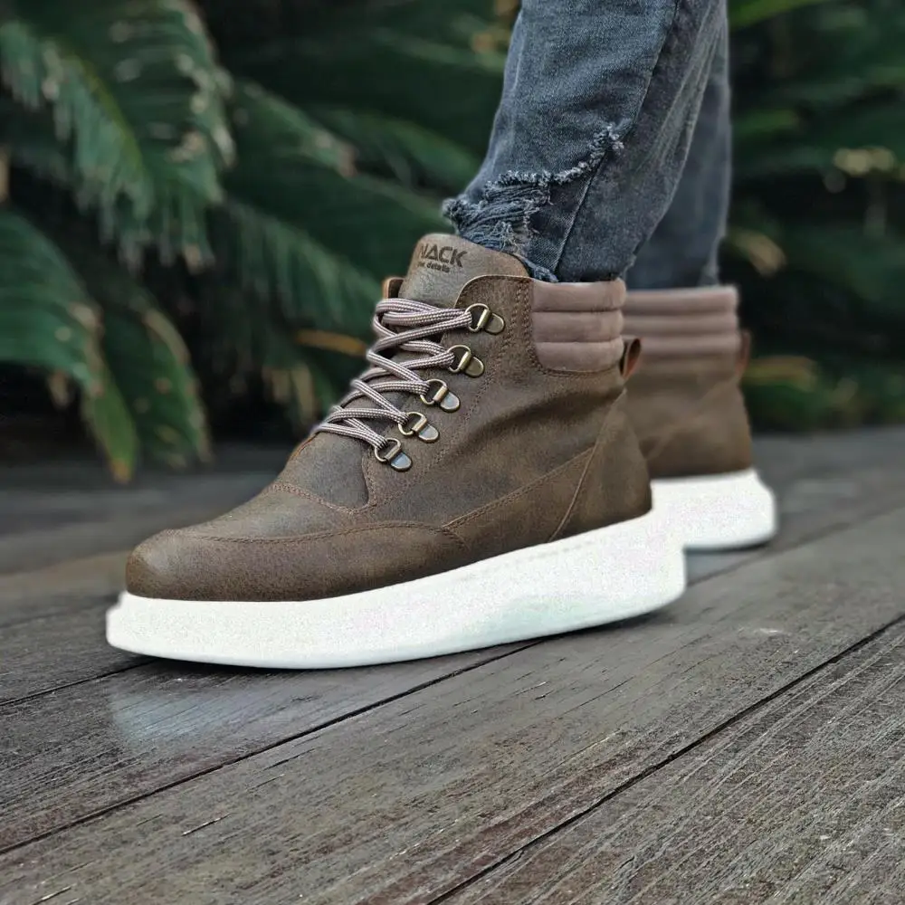 Knack high sole shoes 504 mink