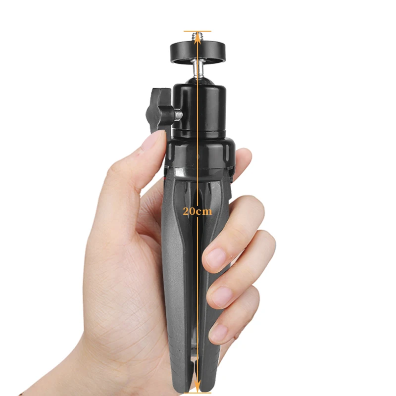 Versatile Extendable Tripod with Built-In Handle for Photography and Streaming