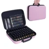 60 Slots Essential Oil Storage Case, Essential Oils Carrying Case With Detachable Sponge Holds 20 bottles 15 ml (0.5 fl.oz) 30 b 2
