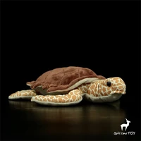 Eaglemouth Tortoise High Fidelity Anime Cute Plushie Hawksbill Turtle Plush Toys Lifelike Animals Simulation Stuffed Doll Kawai 1