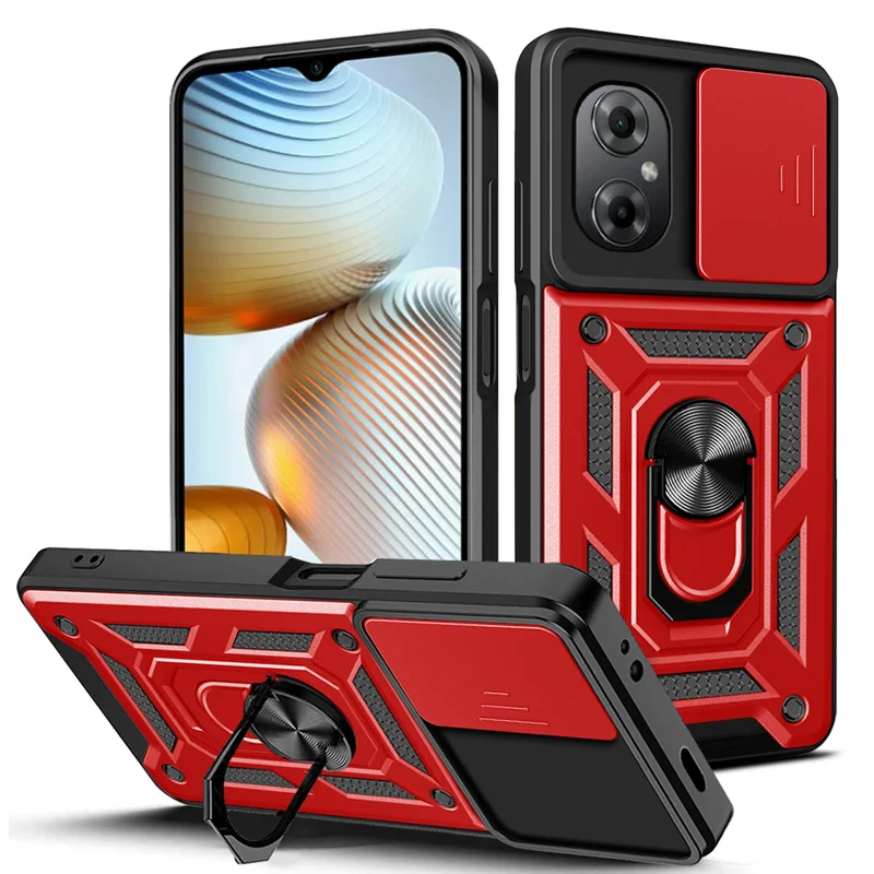 Enhanced Camera Lens Protector Armor Case with Military-Grade Bumpers and Ring Cover