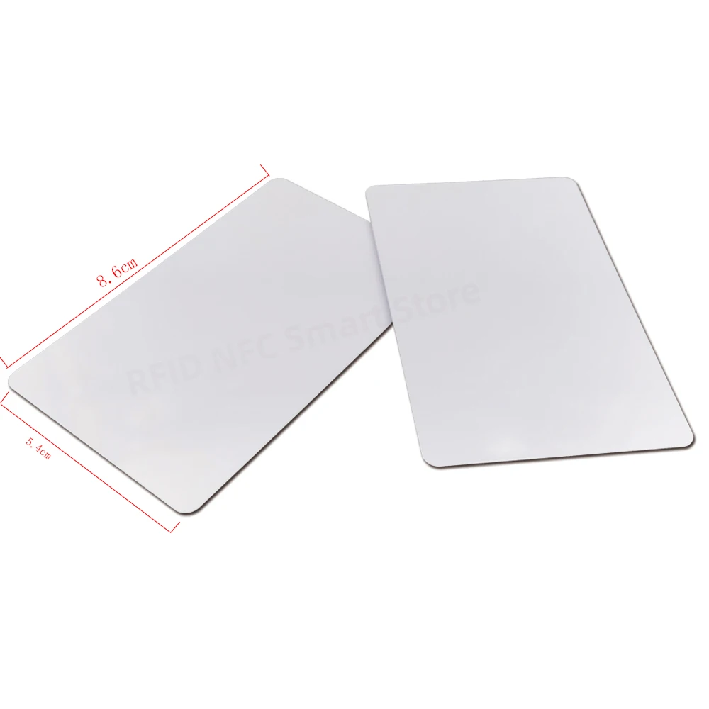 10/50pcs NFC Ntag216 Ntag215 Ntag213 White Card TAG ISO14443A RFID Cards Ntag 213 Chip for all NFC enabled phones 4