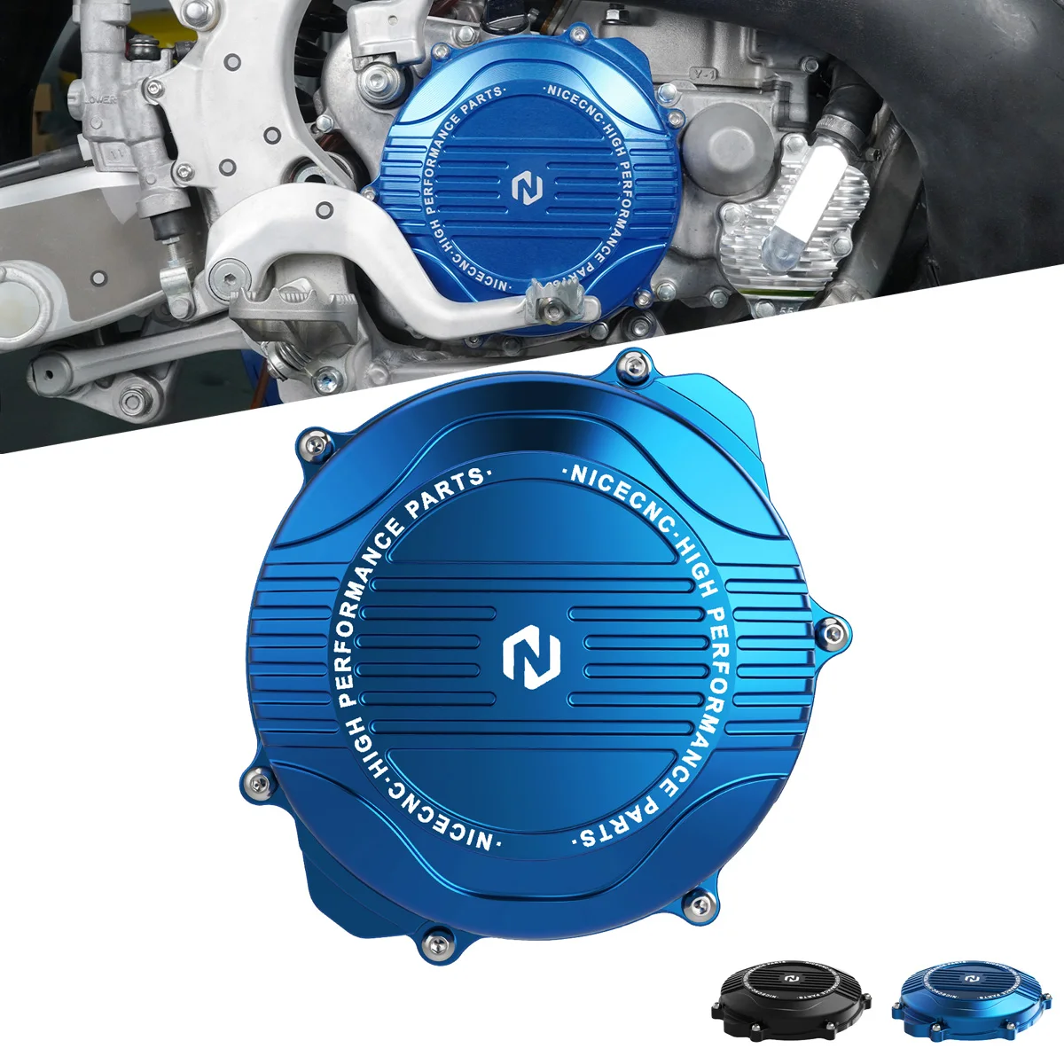 CNC Clutch Guard For Yamaha YZ 250 250X YZ250 2008 2023 YZ250X 2016