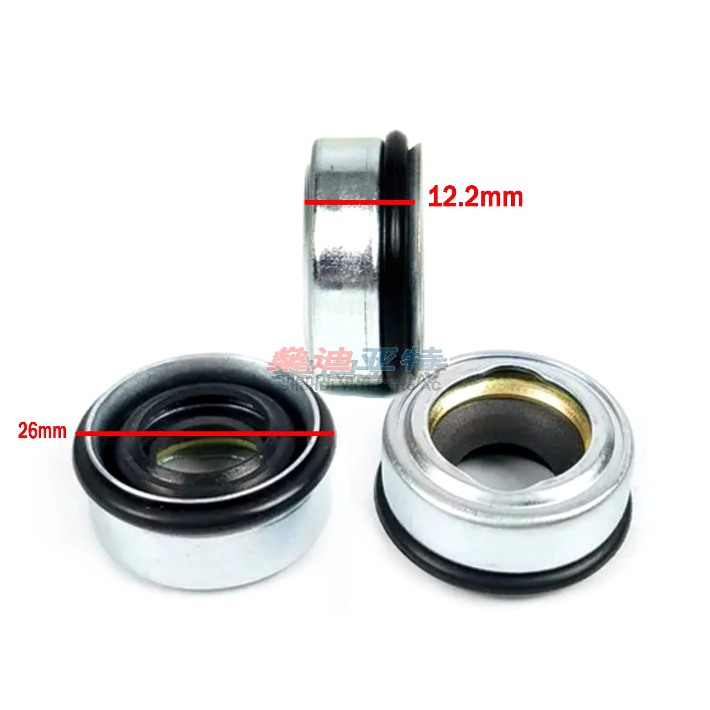 A/C Compressor Shaft Seal Stamp Oil Seal Gasket for Saden SD508 708 709 7H15 7HB 7B10,Car/Auto AC Compressor Repair Parts air conditioning repair kit