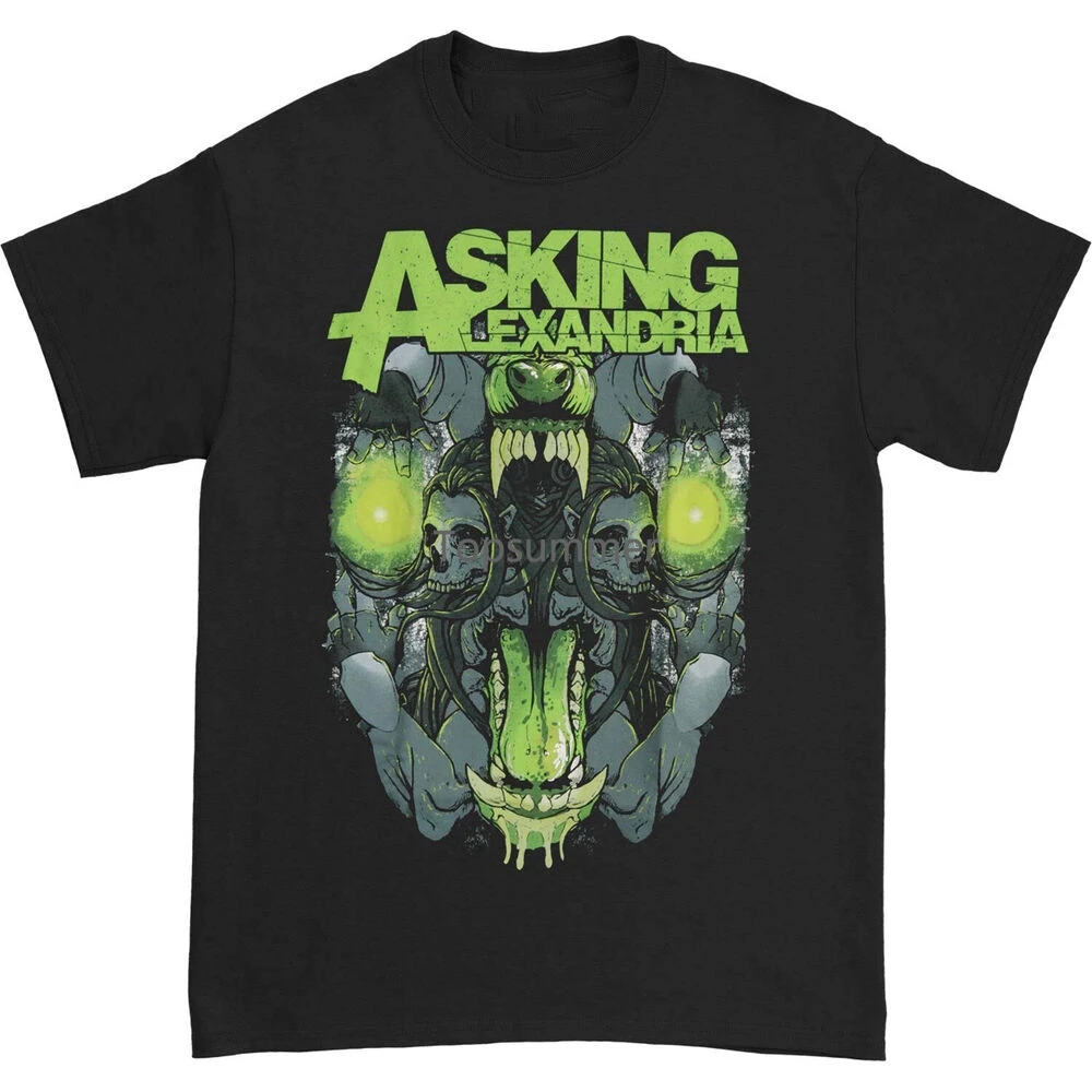 

Vintage Asking Alexandria Band Men T-Shirt Black Cotton All Sizes S-4Xl Yy563