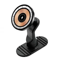Magnetic Wireless Car Charger with 360° Adjustable Metal Stand - 15W Fast Charging (Charger Edition)