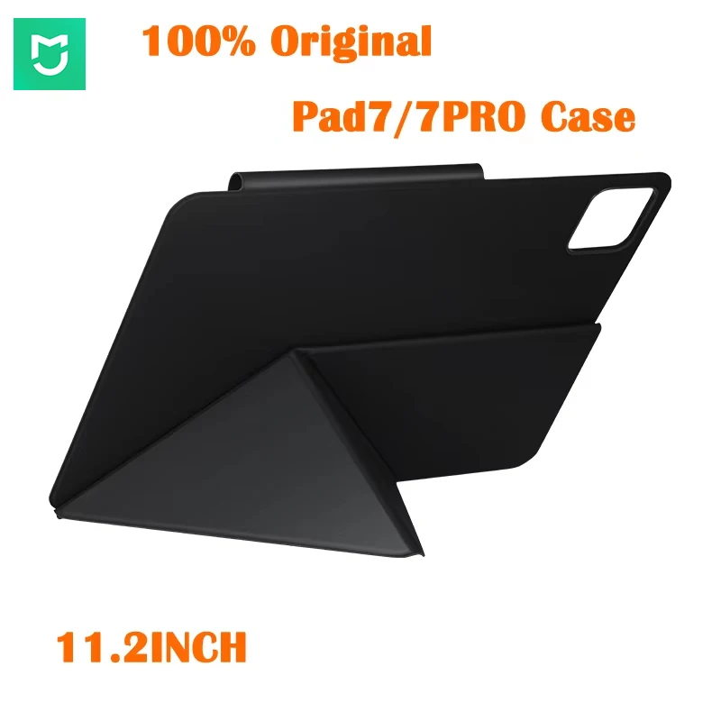 Premium PU Leather Magnetic Tablet Stand Cover - Folding Flip Case