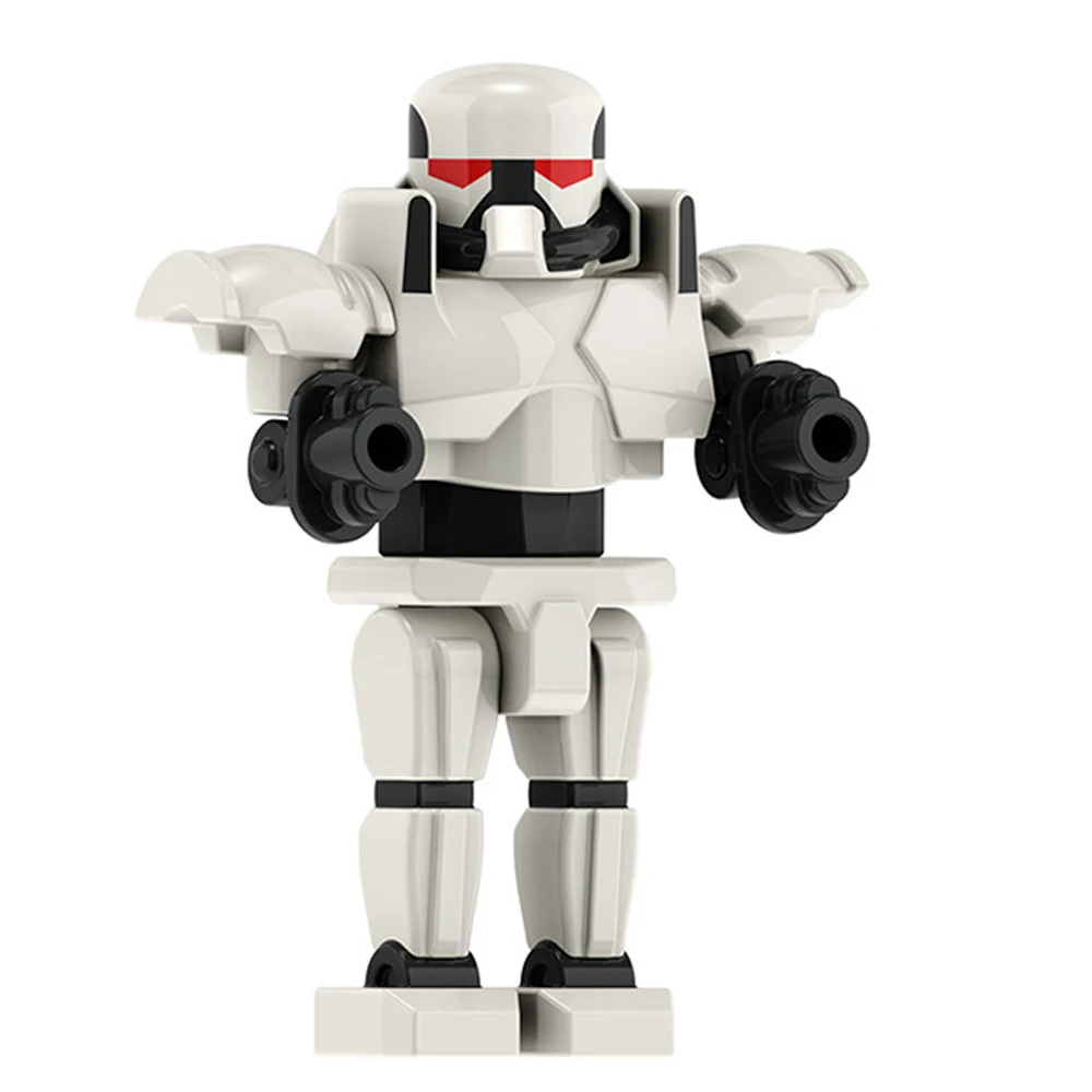 wooden block puzzle Disney Brand The Bad Batch Clone Trooper Building Blocks ARC Commander Colt Blitz Hammer Cody Rex Bricks Elite Squad Trooper Toy wooden blocks Blocks