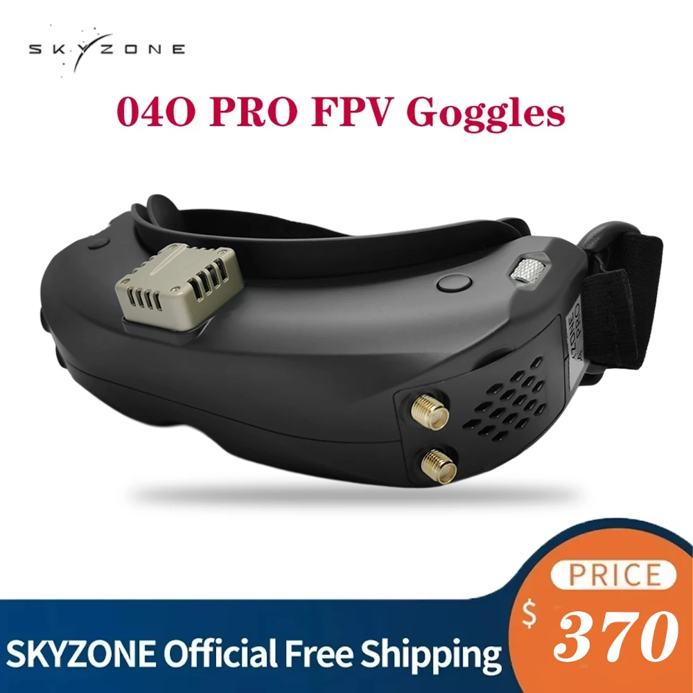 Skyzone SKY04O PRO 1280x720 OLED FPV GOGGLES 720P 60FPS 5.8Ghz 48CH Steadyview DVR Head Tracker for RC Drone Airplane planes car thumbnail 6