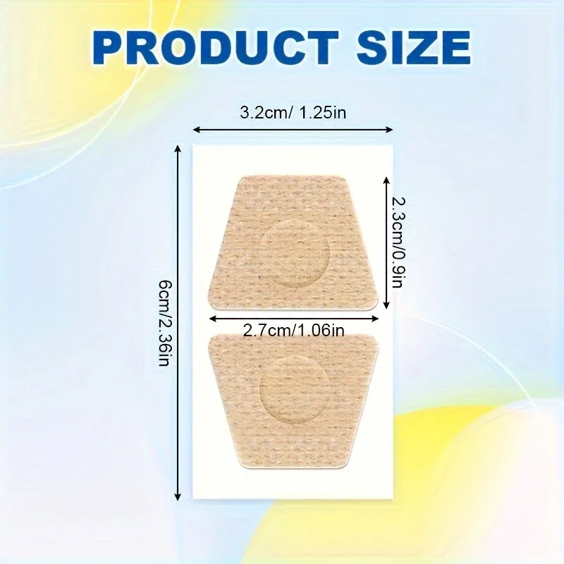 16-640 Pcs Ingrown Toenail Corrective Stickers Foot Care Ringworm Treatment Recovery Pedicure Tools Orthotic Stickers Breathable