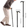 Walking Cane Elder Cane Stickmen Collapsible Telescopic Folding Cane Elder Cane Walking Trusty Sticks For Mothers Elder Fathers 4