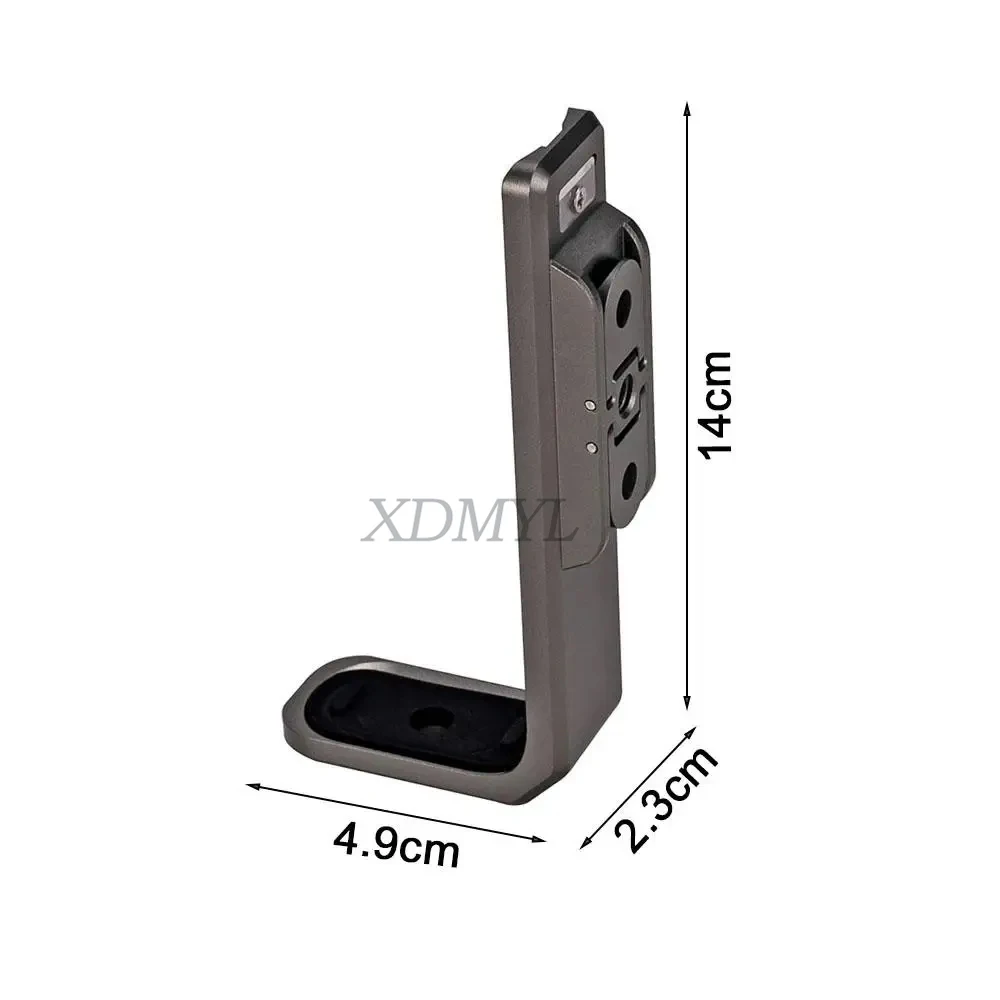 Insta360 X4 수직 또는 수평 마운트 Insta360 X4 스포츠 카메라 액세서리 용 알루미늄 합금 금속 브래킷