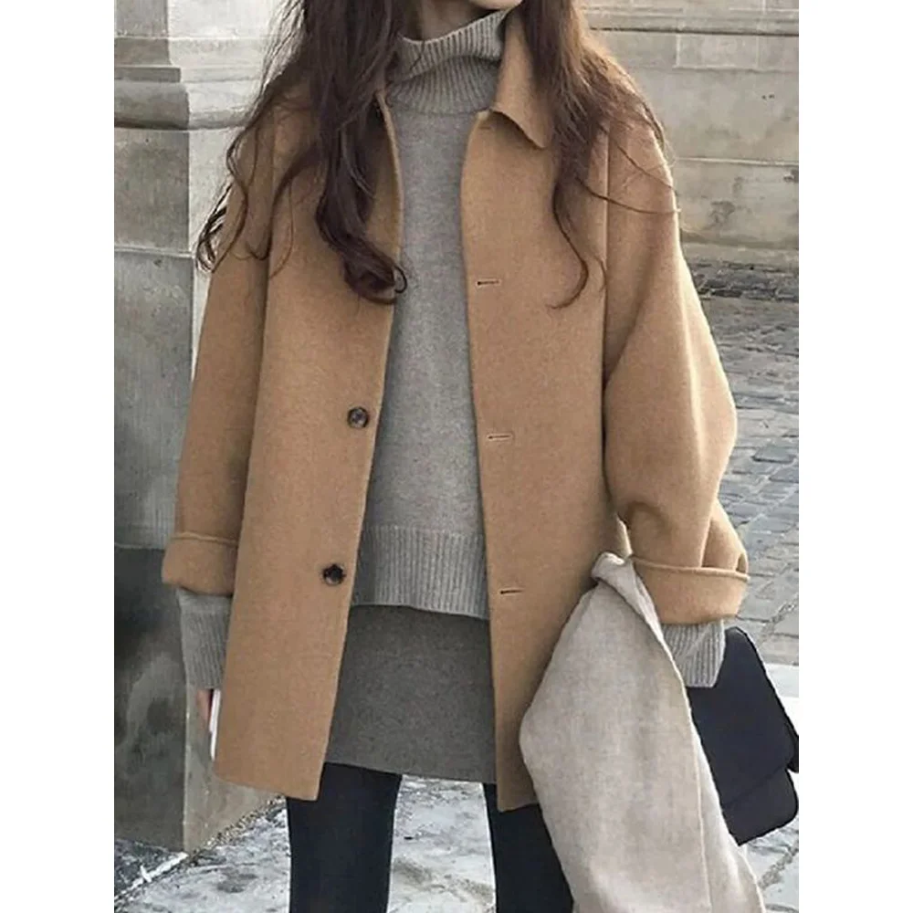 Women's Blazer Wool Single Breasted Elegant Casual Tailor Made to Order Luxury Designer Blazers Women 2023 Woman Clothing Coat