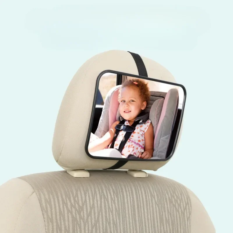 Car Rearview Mirror Baby Mirrors For Safety Interior Mirror Universal Car Seat Headrest Monitor Child Baby Safety Driving