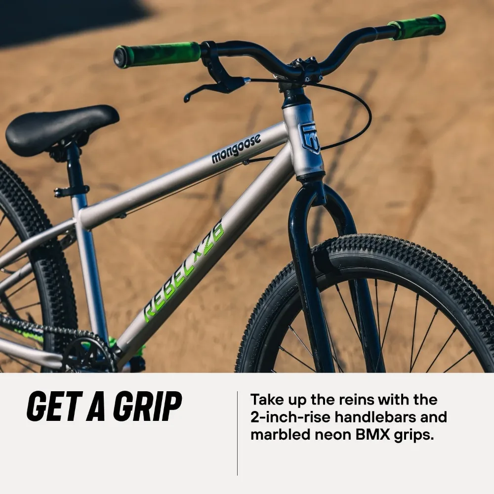 26" Bicycle, Adult Unisex 26-in. BMX Bike, Nickel Gray Bicycle 3