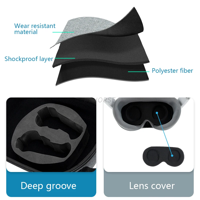 Durable Hard Shell Portable Storage Bag