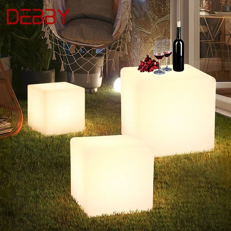 DEBBY Modern Led Atmosphere Lamp Courtyard Lamp Landscape Outdoor Lawn Lamp Garden Solar