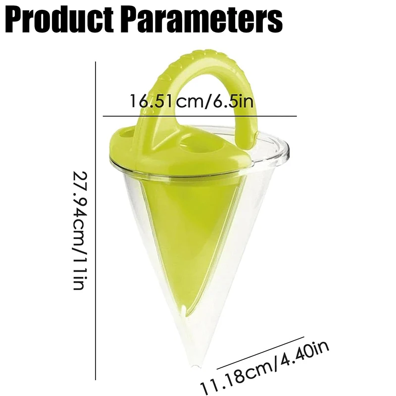 Children's Outdoor Beach Toys Funnel Shaped Plastic Outdoor Garden Irrigation Accessories Watering Storage Sand Digging Tools garden tools