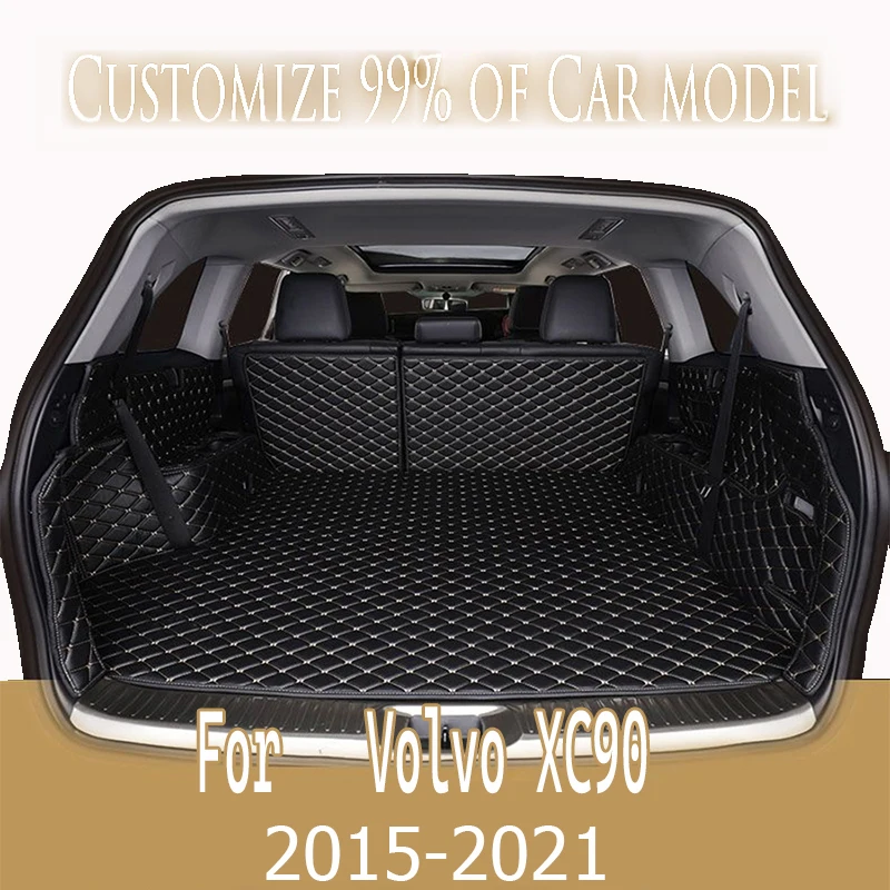 High-Side-Custom-Car-trunk-mat-for-Volvo-XC90-five-seat-2015-2021-cargo ...