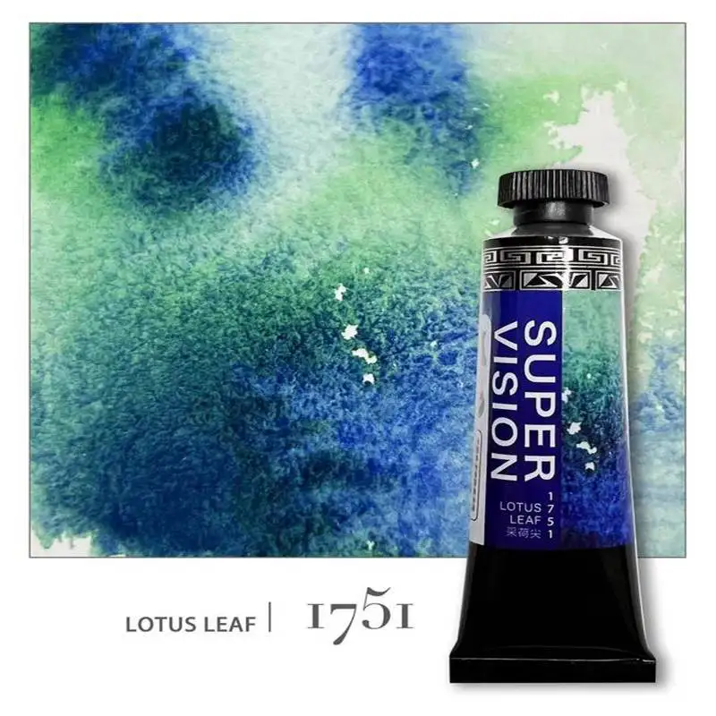 New Super Vision Layered Watercolor Paint Tube 15ml Master Mineral Water Color for Artist Painting Art Suppliers