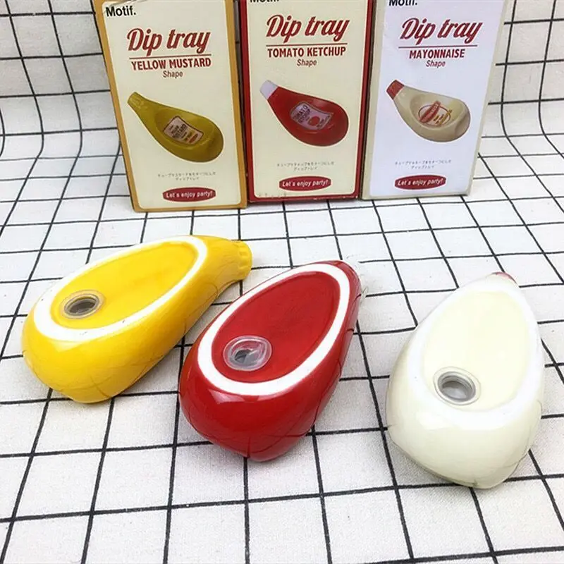 

Plate Ceramic Extruded Tomato Sauce Bottle Shape Soy Sauce Dish Mustard Dish Creative Dish Plate Dinner Plates Ceramic plate
