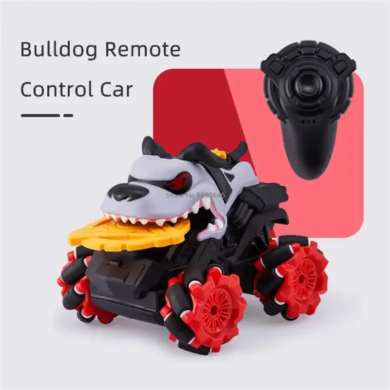 2.4Ghz Multi-Person Competitive Remote Control Stunt Car 3D Rotate One Click Demo Auto Attack Blade Battle RC Drift Animal Car 5