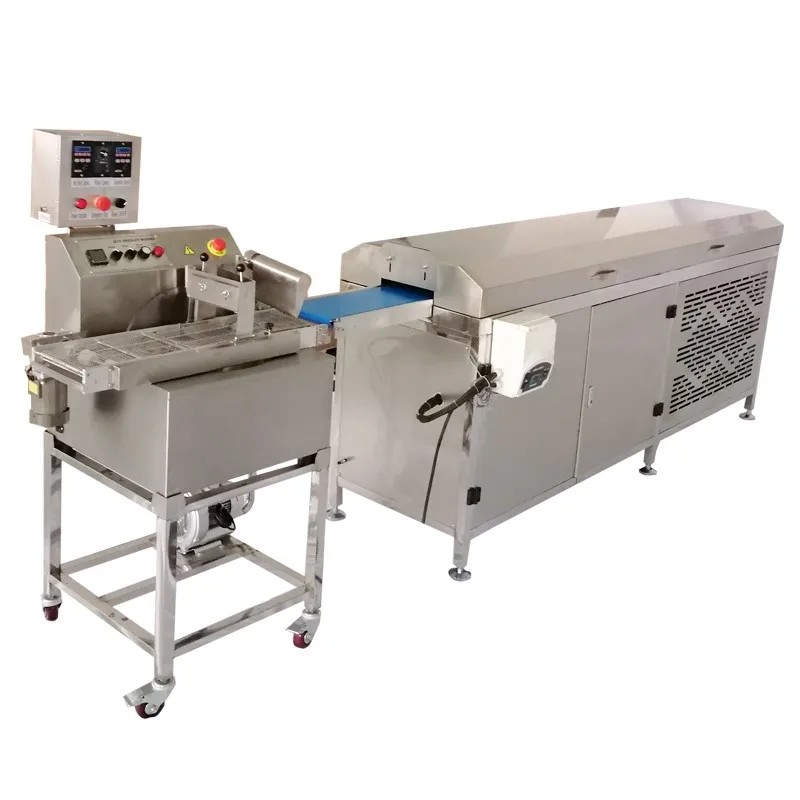 Elecrtic Chocolate Machine Chocolate Cooling Tunnel Chocolate Cooling Machine Cooling Tunnel For Chocolate Industry Equipment semi automatic small box heat tunnel shrink sleeving wrapping labeling packaging machine