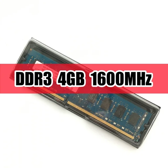 Original HY Chipset DDR3 4GB 1RX8 2RX8 PC3 PC3L 12800U 4G 1600 MHZ
