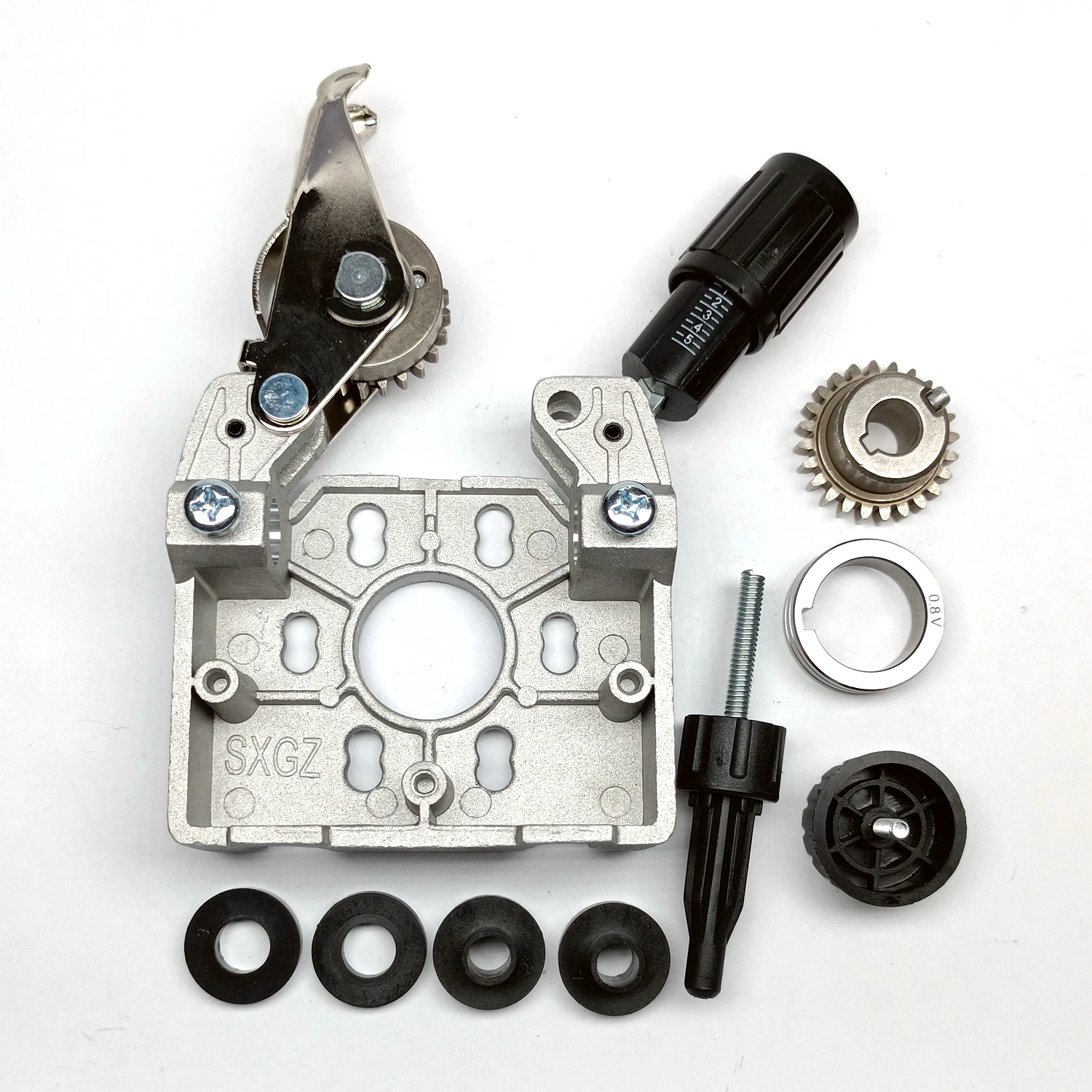 76zy-01 76zy01 Up Teeth Geared Drive Roller Mig Aluminium Steel Flux Cored Wire Feed Feeder Motor Frame Wheel Assembly Welder welding welders