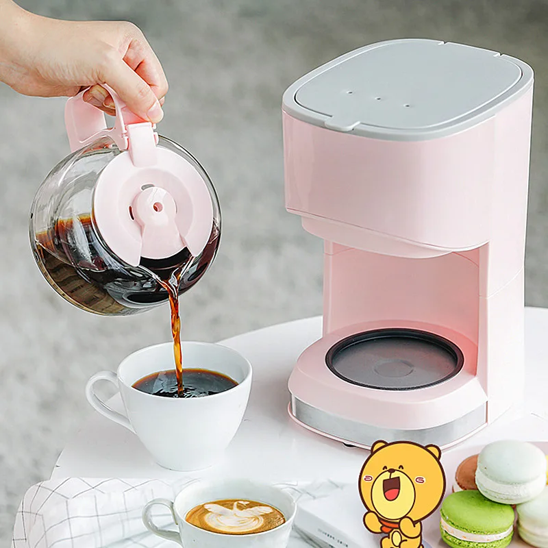 Household Coffee Machine American Drip Type Mini Coffee Maker Machine Heat Preservation