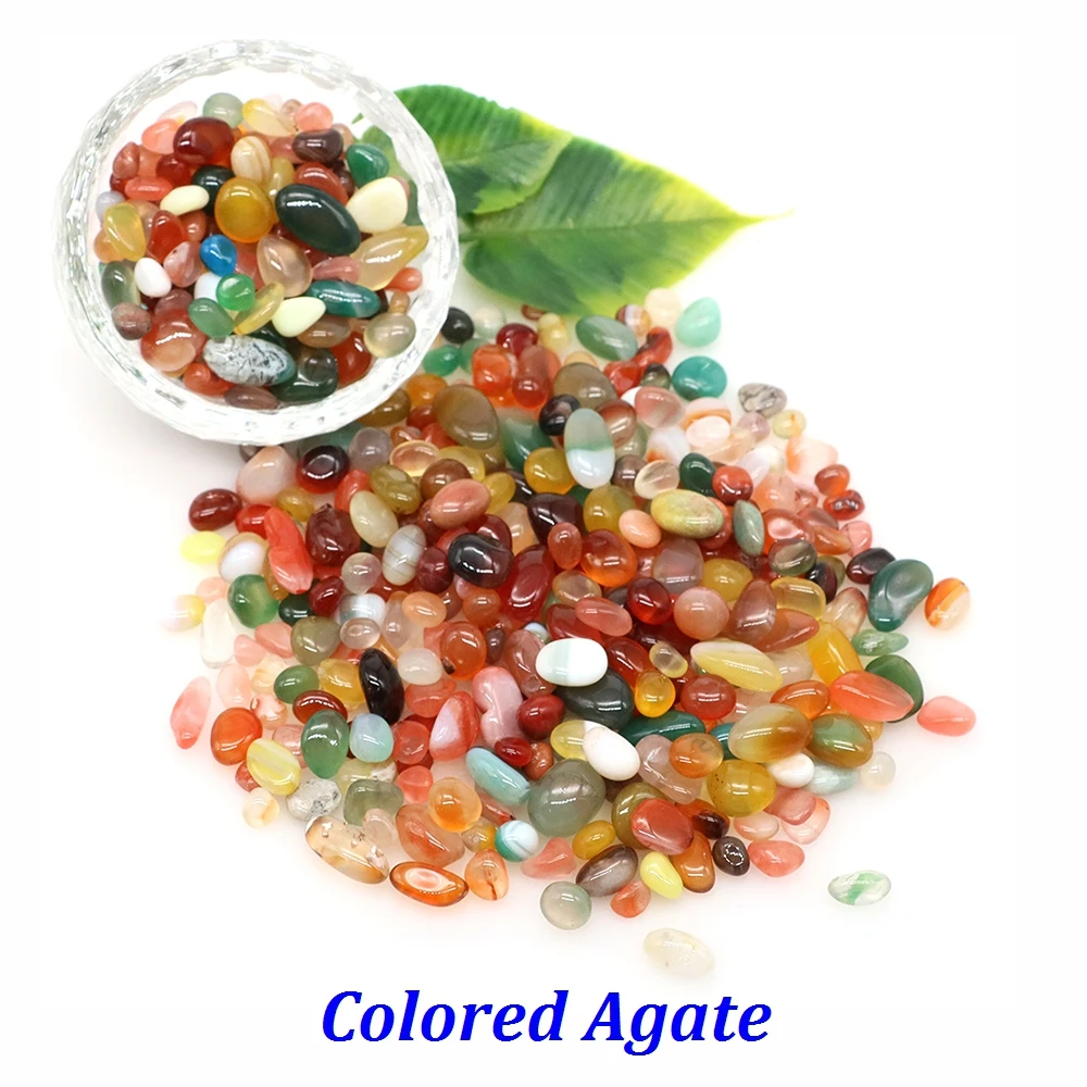 Natural Stone Crystal Chips for Reiki Healing and Aquarium Decoration