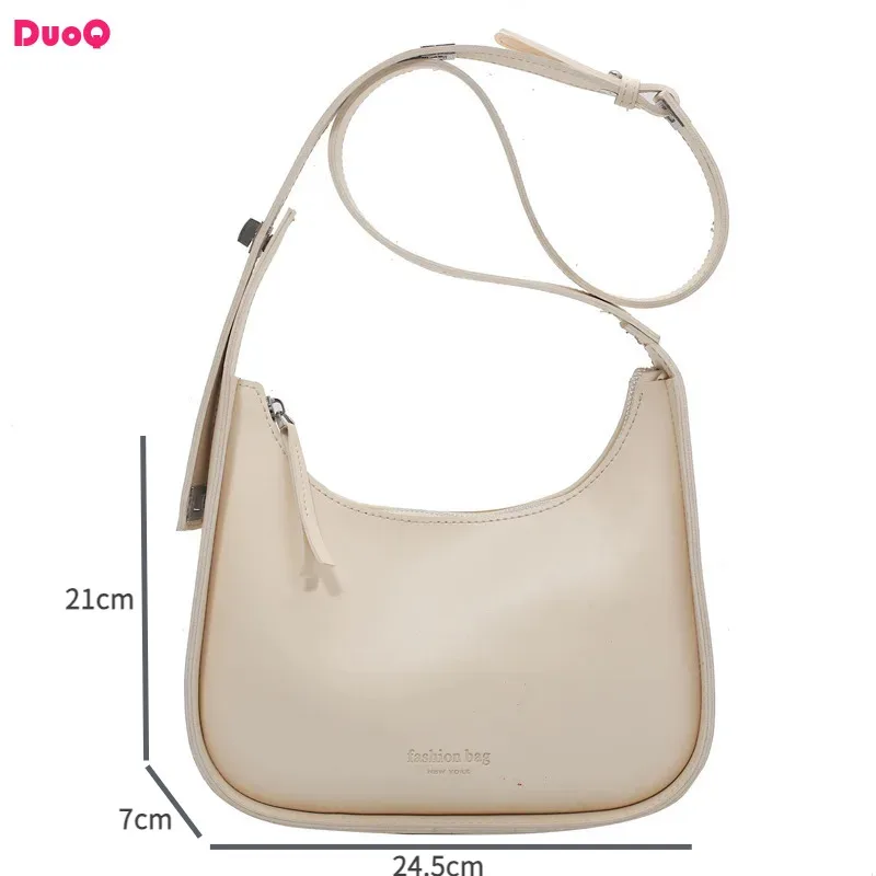 

2024 New Simple Retro Women's Shoulder Bag Fashionable Solid Color Large Capacity Bucket Crossbody Bag Multi Color High Quality