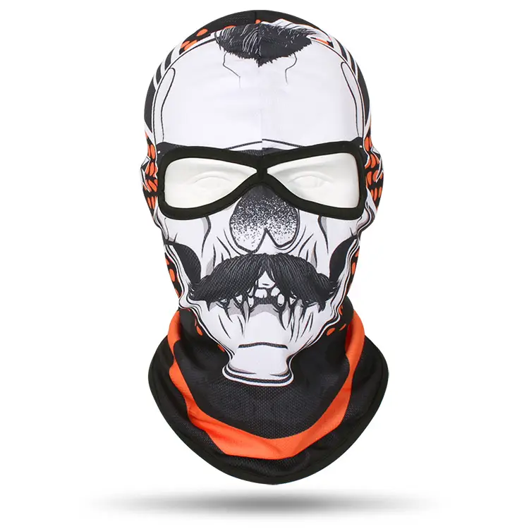 Ski Mask 2 Hole Windproof Balaclava Skull Full Face Mask Men Women Head Neck Warmer Face Cover Motorcycle Cycling Biker Hood Cap - Image 16