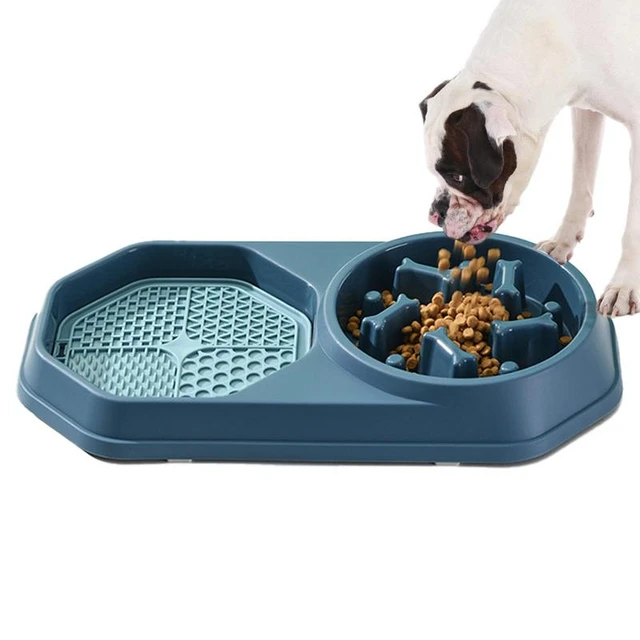 Dog Slow Feeder Bowl Small Dogs  Slow Feeder Dog Bowl Large Dog - Pet Dog  Slow - Aliexpress