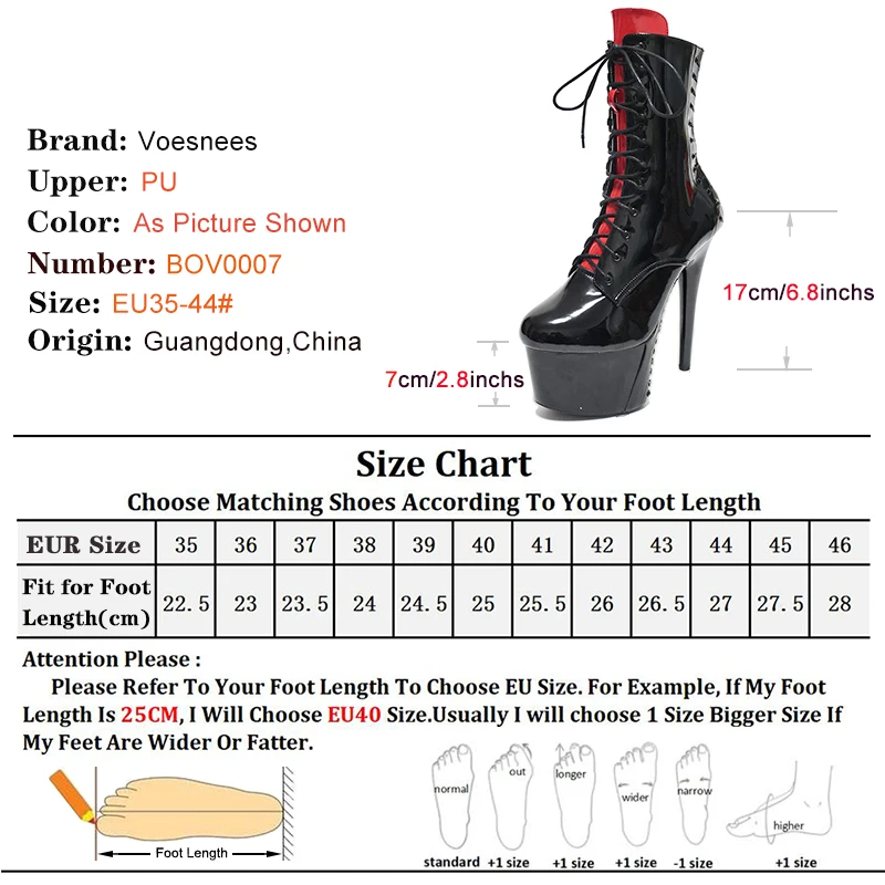 Nightclub Clubwear 17CM High Heels Bride's Wedding Women Pole Dancing Shoes Formal Lace-up Platform Banquet Dress Ankle Boots