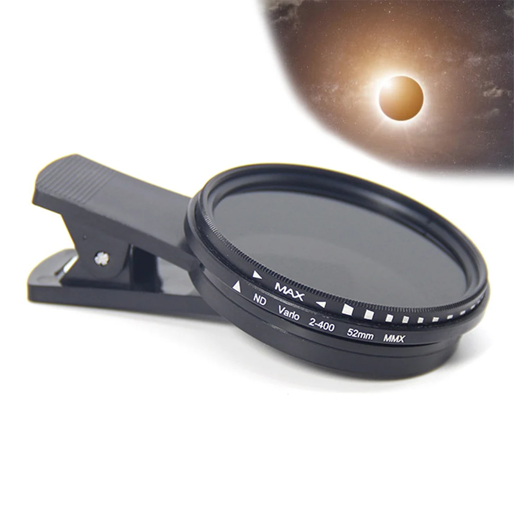 Obiettivo Universale Per Smartphone Eclipse Solare Con Clip Per Iphone 15 Pro Max Xiaomi 14 Samsung Poco Oneplus Filtro Solare Per Lenti Eclipse