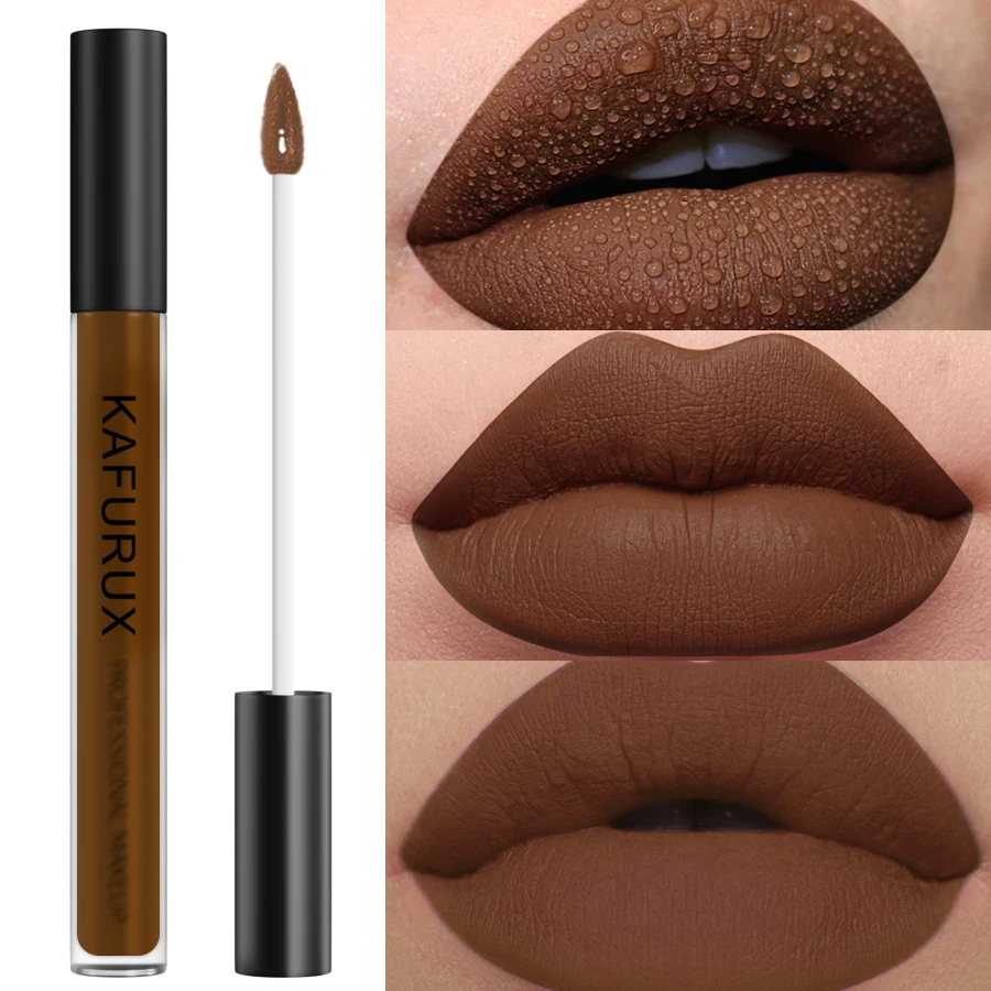 Matte Velvet Finish Liquid Lipstick Set - Waterproof, 12 Bold Shades