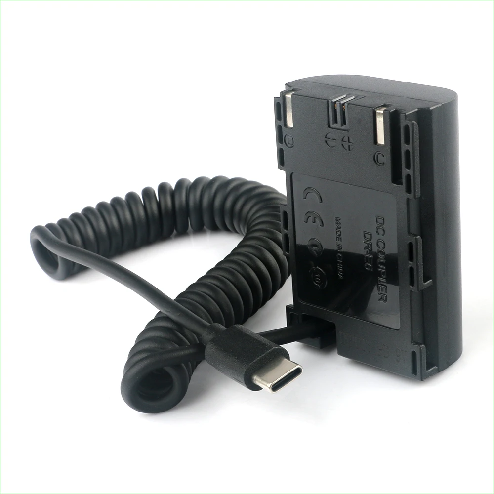 Tipo-c LP E6 E6N ACK-E6 DR-E6 Dummy