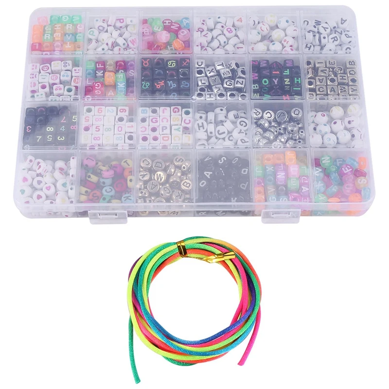 English Letter Acrylic Beads Square Flat Alphabet Beads Charms Bracelet Necklace For Jewelry Making DIY Set bracelet beads display holder bar case acrylic pandora charms storage box mats jewelry making organizer trollbeads beading tool