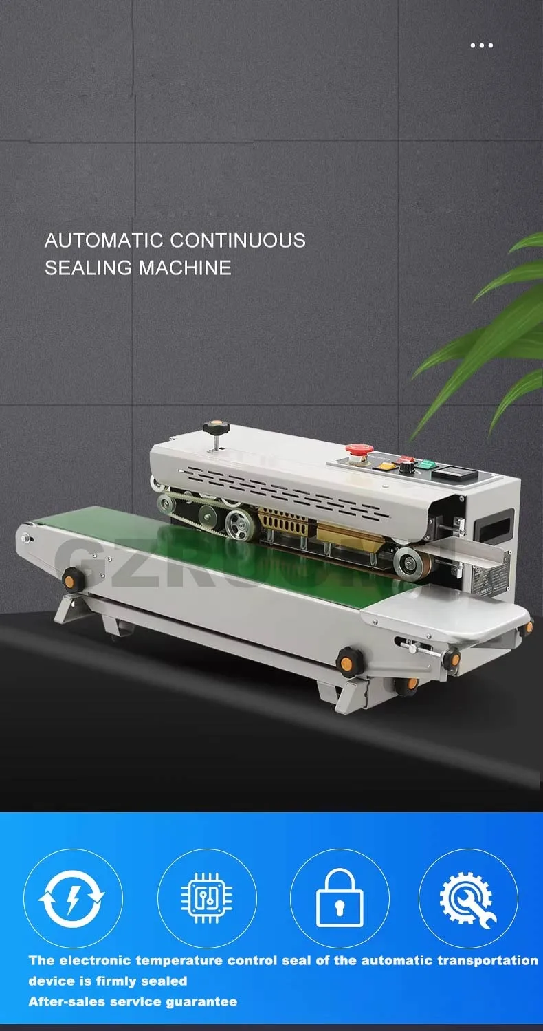 Automatic Horizontal Plastic Film Bag Snack Tea Bag Heat Sealing Machine 0-19m/m